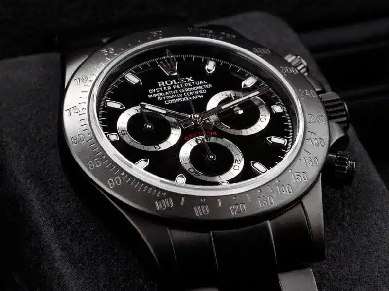 Rolex Daytona 116523 Black PVD/DLC Coated Watch with Black Dial – image 2