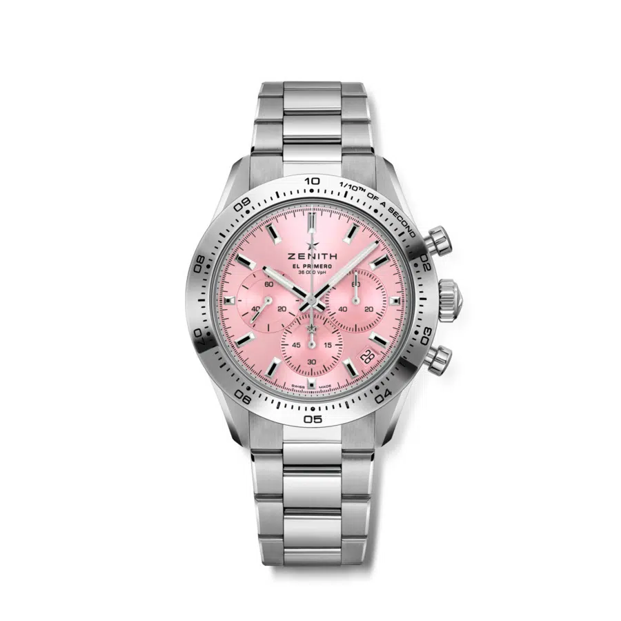 Zenith Chronomaster Sport 41mm 03.3109.3600/18.M3100 Stainless Steel with Pink Dial Watch 2024