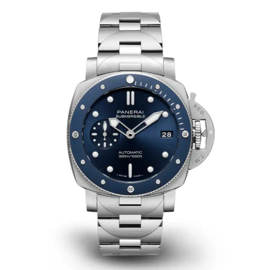 Panerai Luminor Submersible PAM01068 42mm Stainless Steel with Blue Dial Watch 2024
