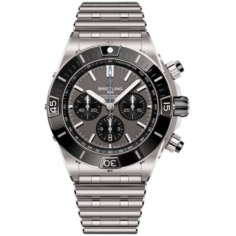 Breitling Chronomat b01 44mm EB0136251M1E1 Titanium Men’s Watch Grey Dial