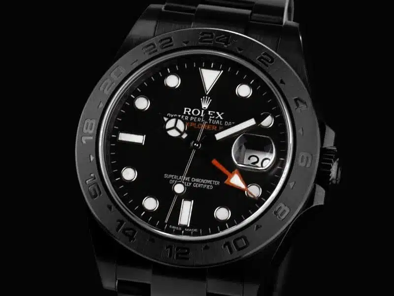 Rolex Explorer II Black PVD/DLC Coated Stainless Steel Watch 216570 – image 2