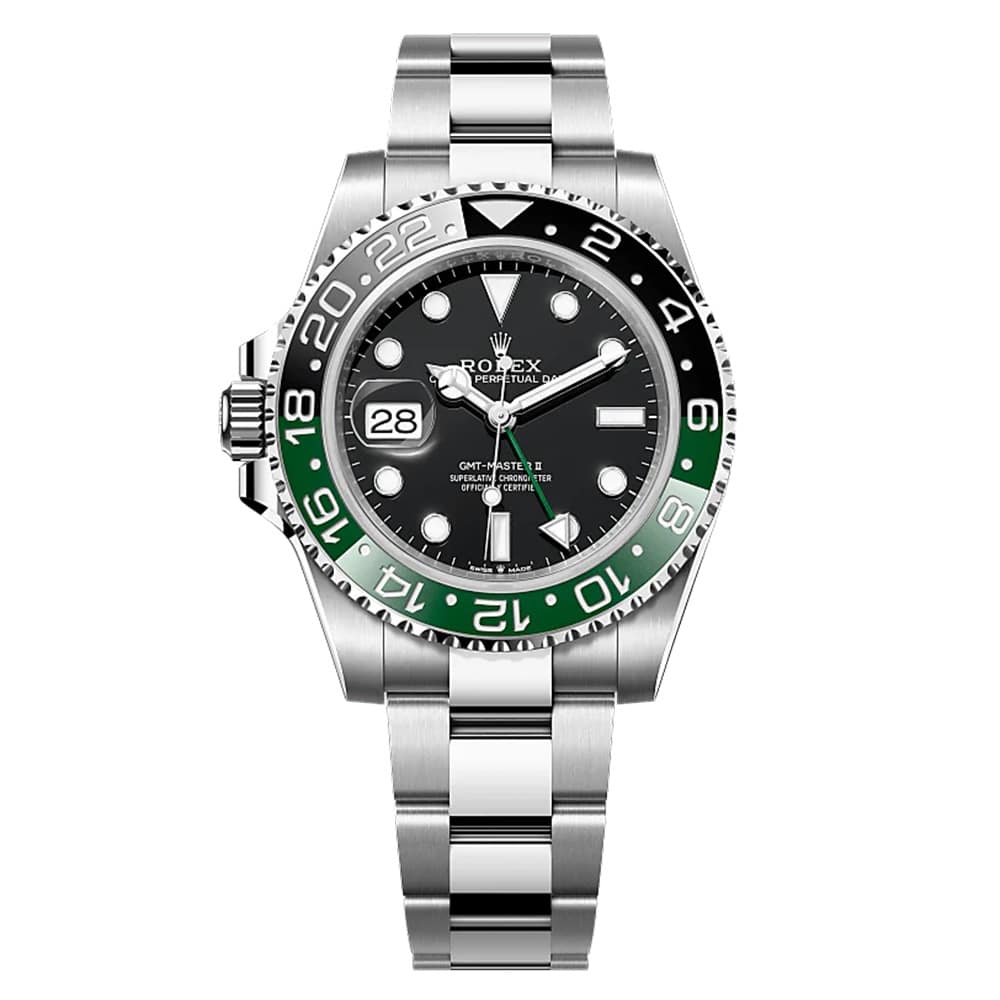Rolex GMT-Master II 40mm Oyster 126720VTNR Stainless Steel Watch Black Dial