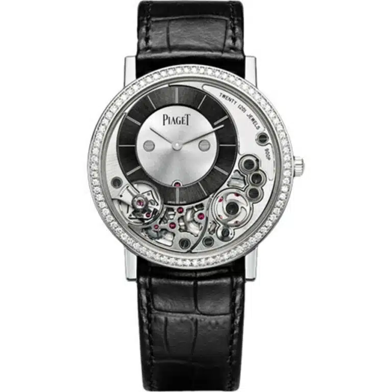 Piaget Altiplano G0A39112 White Gold with Black Leather Watch 2018