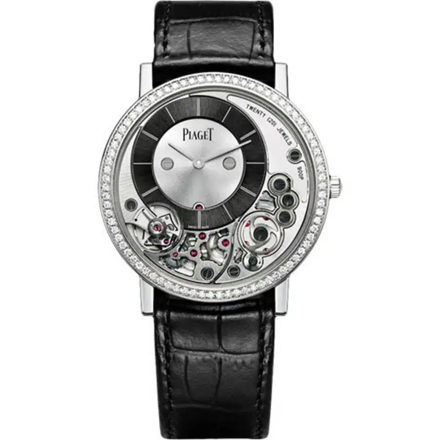 Piaget Altiplano G0A39112 White Gold with Black Leather Watch 2018