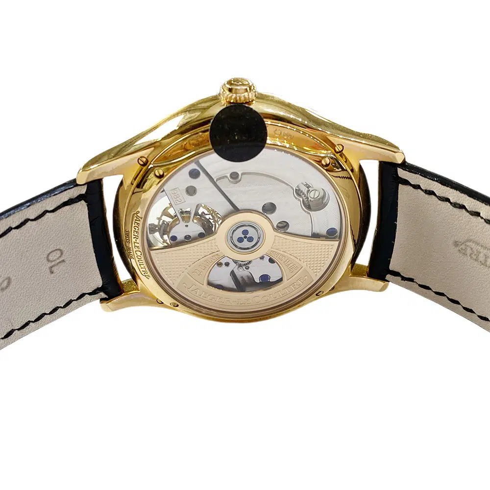 Jaeger LeCoultre Master Ultra Thin Tourbillon Q1322410 Rose Gold with Black Leather Watch Beige Dial – image 5