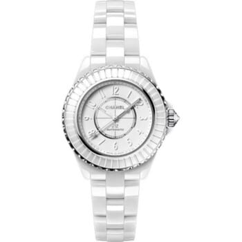Chanel J12 H6785 33mm Stainless Steel and White Ceramic Watch White Dial 2024