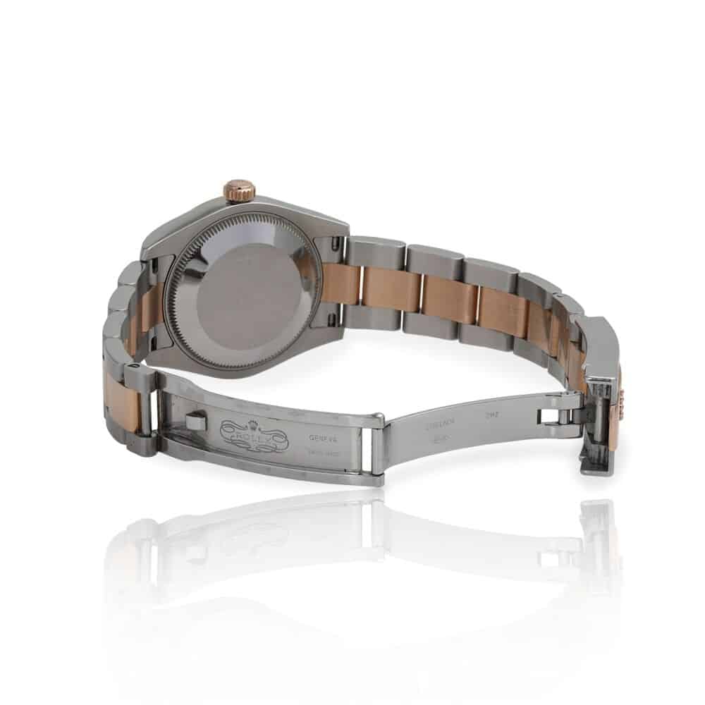 Rolex Datejust 31mm 178241 Steel & Pink Gold Watch Pink Flower Dial