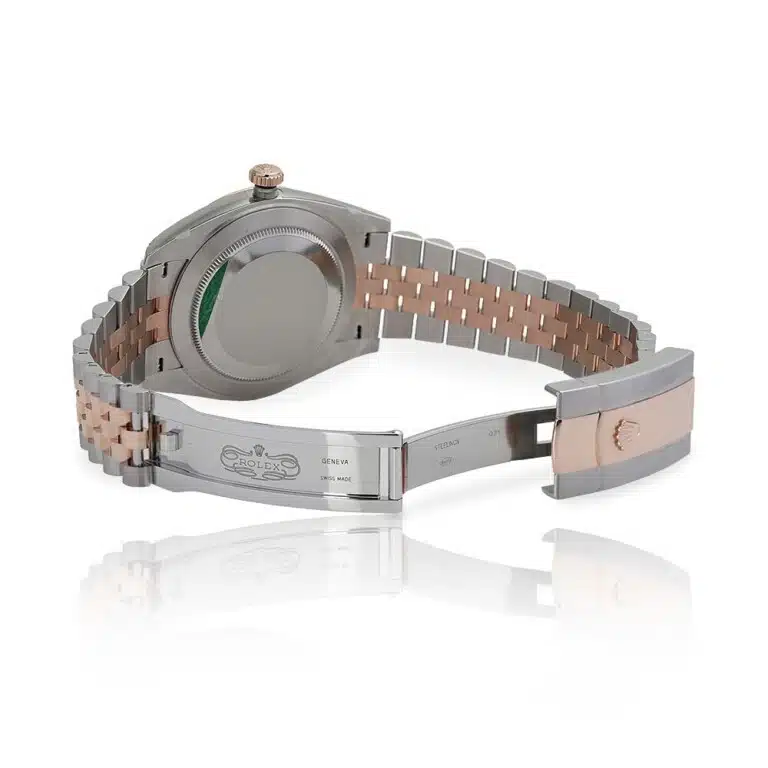 Rolex Datejust 41mm Steel & Rose Gold Watch Chocolate Dial 126301-0002 - 2017 – image 9