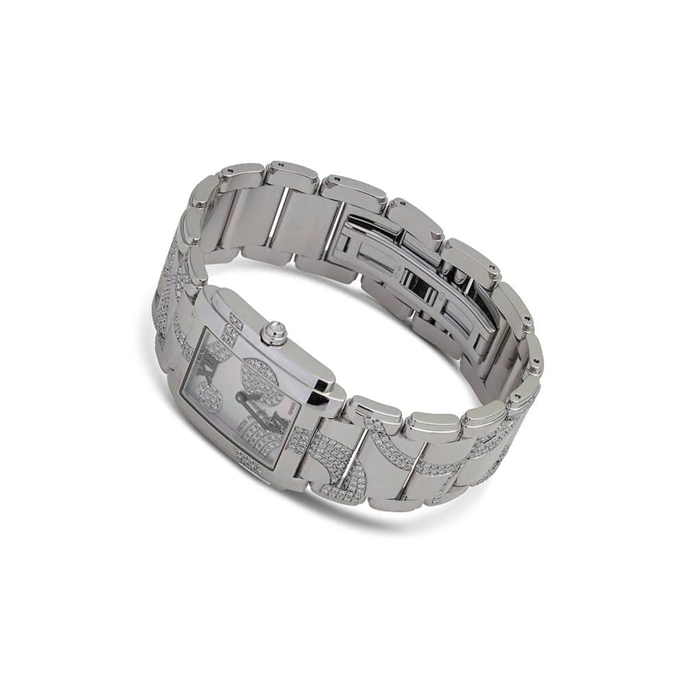 Patek Philippe Twenty~4 4910/49g White Gold Watch (White)