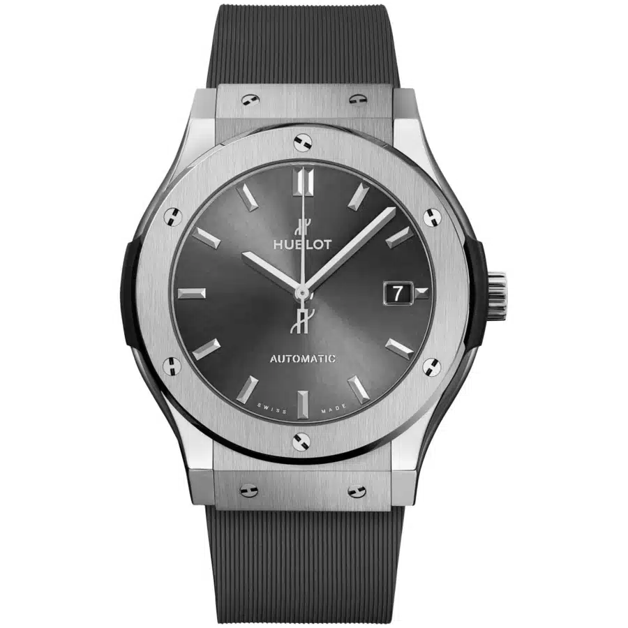 Hublot Classic Fusion 511.NX.7071.RX Titanium Grey Rubber Grey Dial
