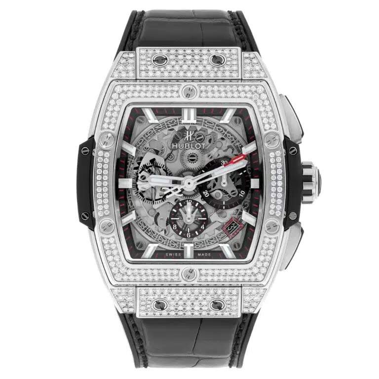 Hublot Spirit of Big Bang 641.NX.0173 titanium pave 42mm watch