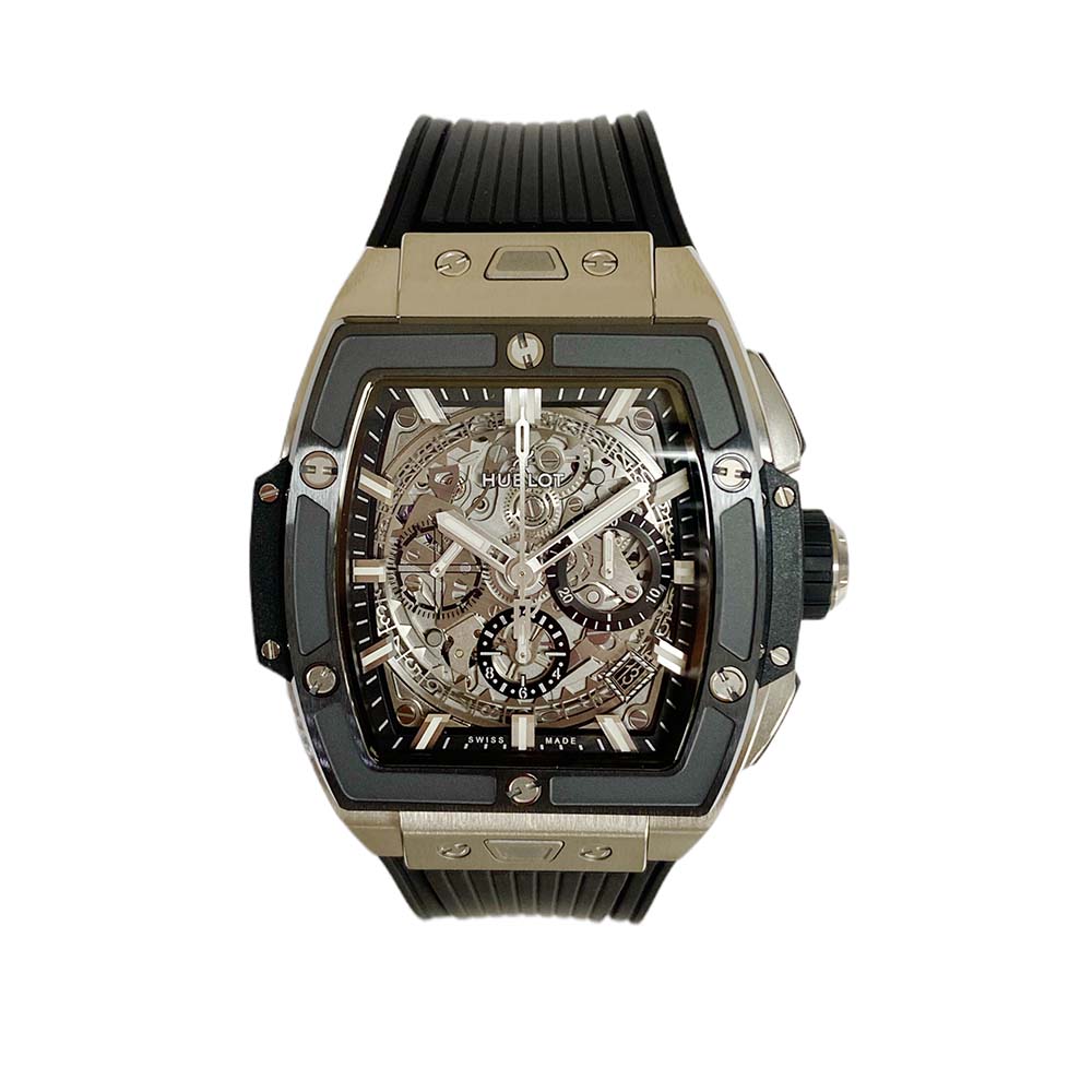 Hublot Spirit of Big Bang 642.NM.0170.RX 42mm Titanium with Skeleton Dial Watch
