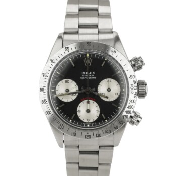 Rolex Daytona 6265 Chronograph 37mm Stainless Steel Black Dial