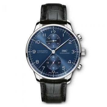 IWC Portugieser Classic Blue Dial Chronograph Men's Watch IW371491