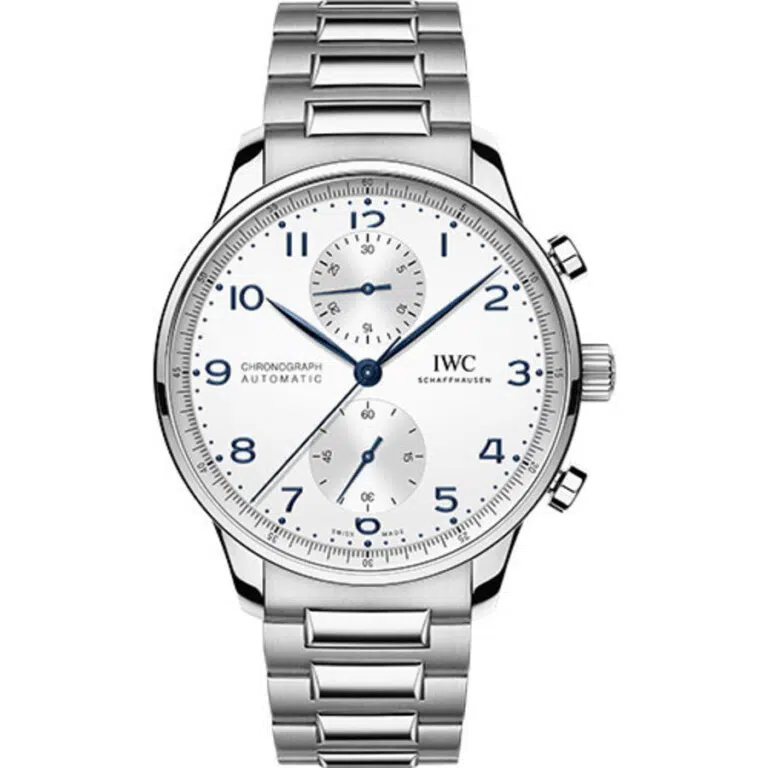 IWC Portugieser Chronograph IW371617 Stainless Steel Case Silver Dial Stainless Steel Bracelet