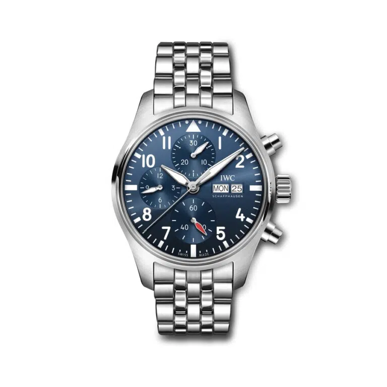 IWC Pilot Chronograph IW388102 Stainless Steel 41mm Blue Dial