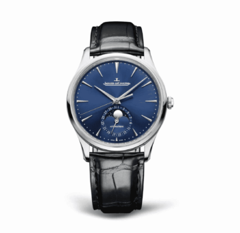 Jaeger LeCoultre Master Ultra Thin Moon 1368480 Stainless Steel 39mm Blue Dial Watch 2024