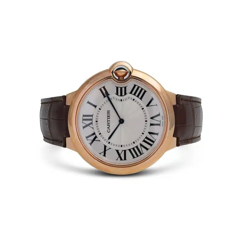 Cartier Ballon Bleu 46mm XL W6920054 Rose Gold Watch Manual Winding – image 4