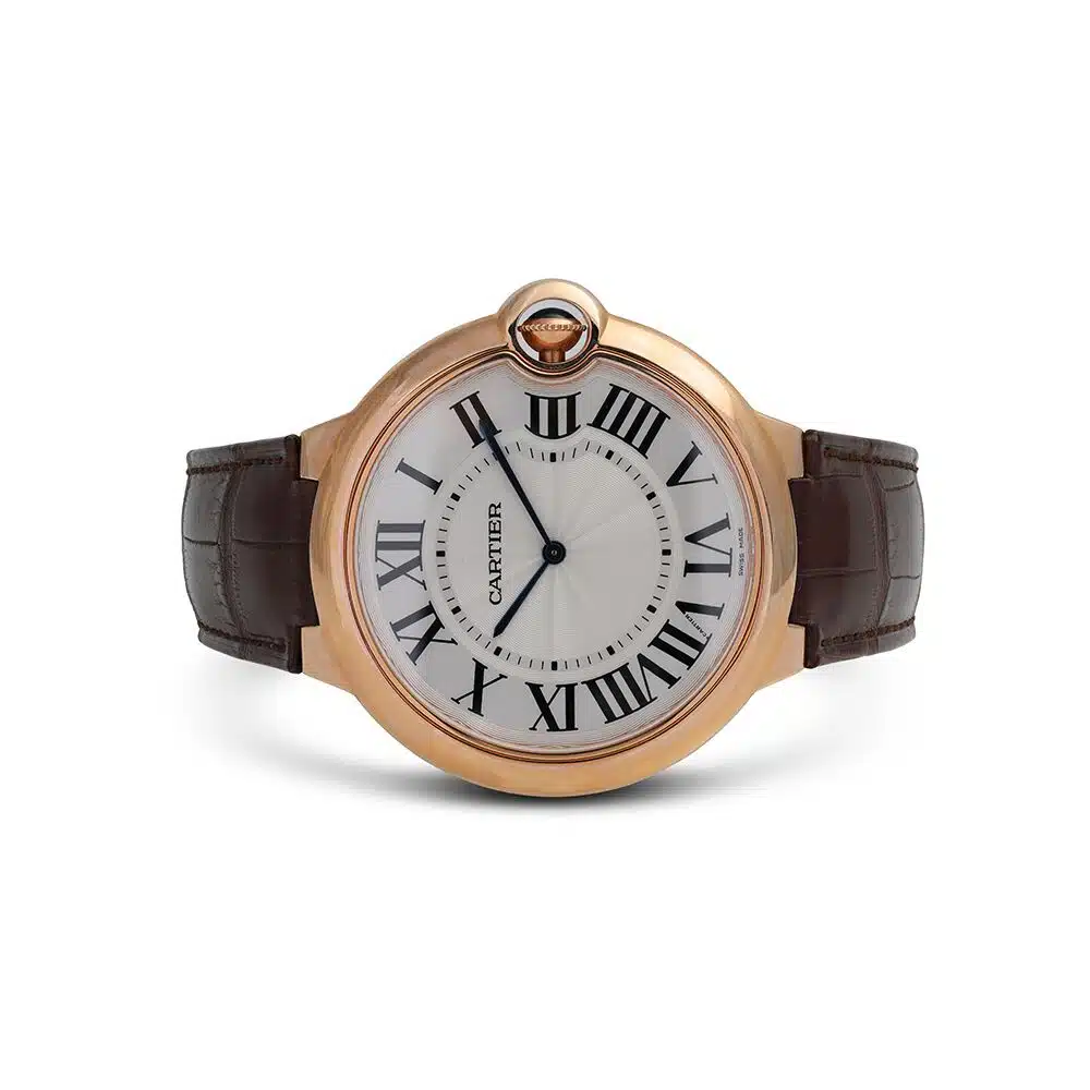 Cartier Ballon Bleu 46mm XL W6920054 Rose Gold Watch Manual Winding – image 4