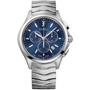Ebel Wave Chronograph Silver 1216344