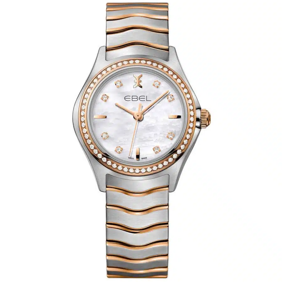 Ebel Wave Silver and Gold Tone 1216325