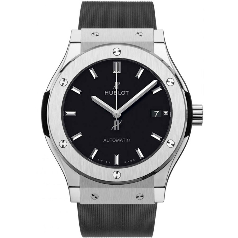 Hublot Classic Fusion Black 511.NX.1171.RX Titanium Watch (Black)