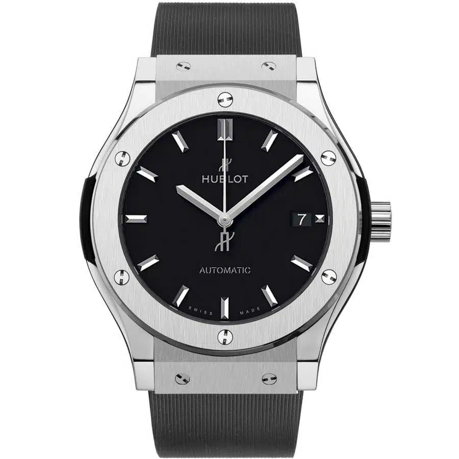 Hublot Classic Fusion Black 511.NX.1171.RX Titanium Watch (Black)