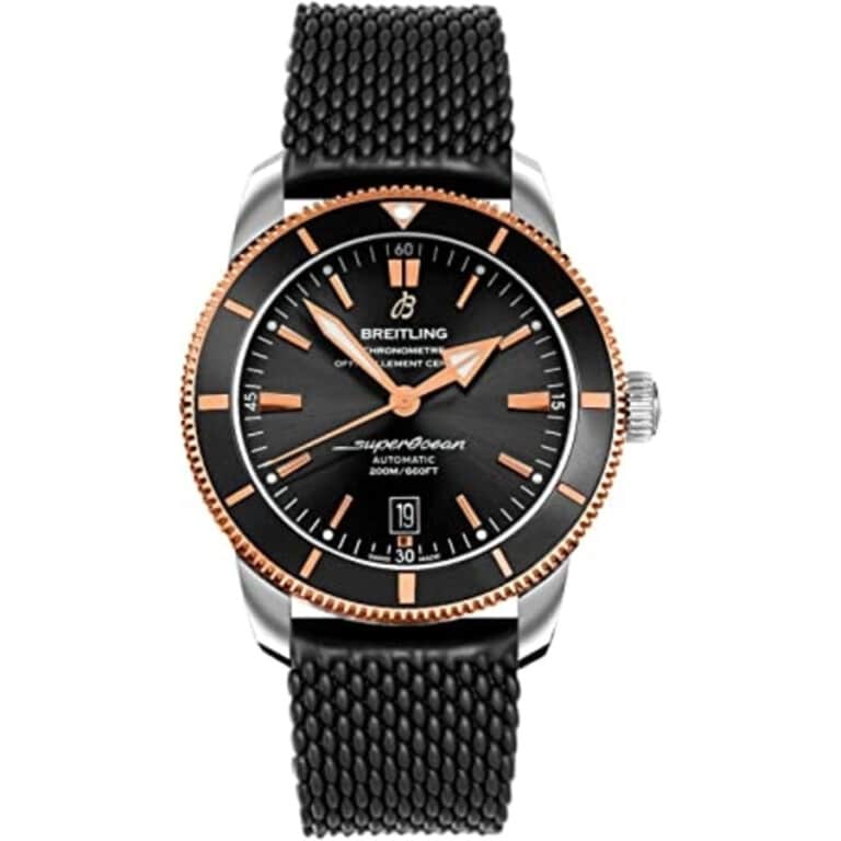 Breitling Superocean Héritage UB2010121B1S1 Stainless Steel & Rose Gold with Black Rubber Band