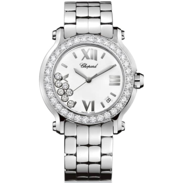 Chopard Happy Sport 278478-2001 Stainless Steel Watch White Dial
