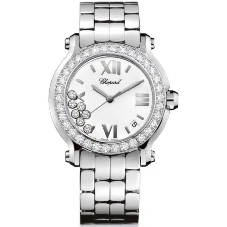 Chopard Happy Sport 278478-2001 Stainless Steel Watch White Dial