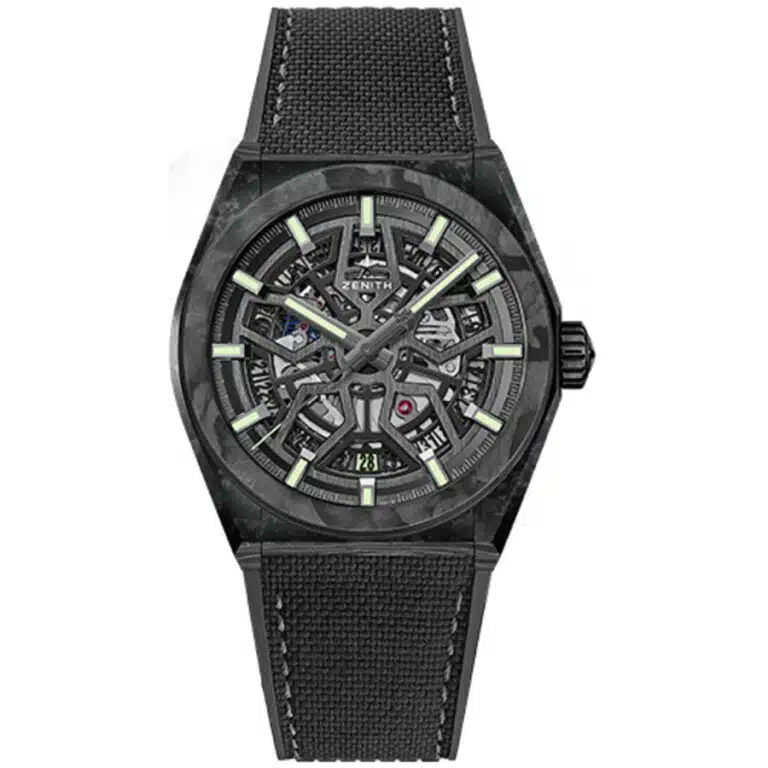Zenith Defy Classic 10.9000.670/80.R795 Black Carbon With Black Rubber