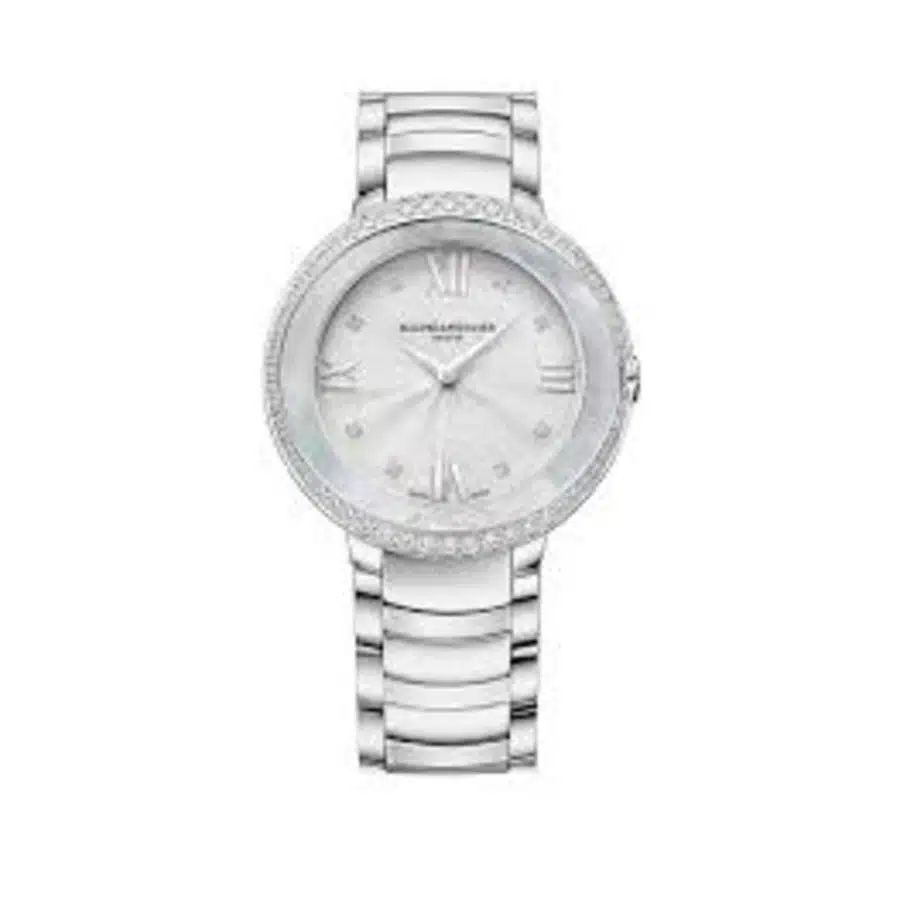 Baume and Mercier Promesse 10199 Stainless Steel Watch Silver Dial 2024
