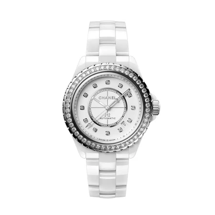 Chanel J12 H7189 White Ceramic & Stainless Steel Watch