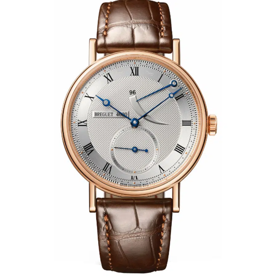 Breguet Classique 5277BR129V6 Rose Gold With Brown Alligator Leather Watch