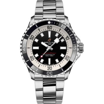 Breitling Superocean Automatic Black Dial 42mm A17375211B1A1 Stainless Steel Watch 2024