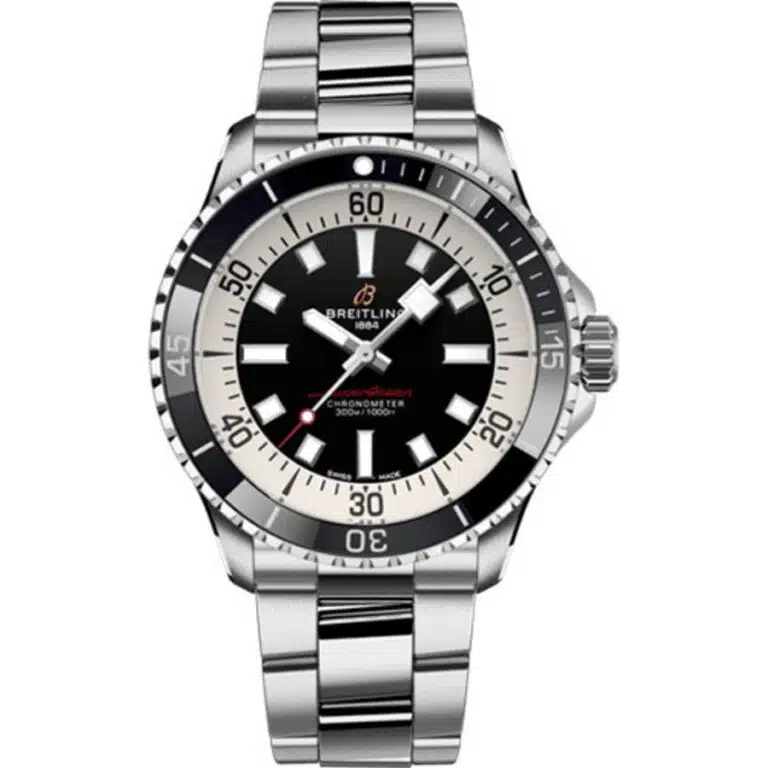 Breitling Superocean Automatic Black Dial 42mm A17375211B1A1 Stainless Steel