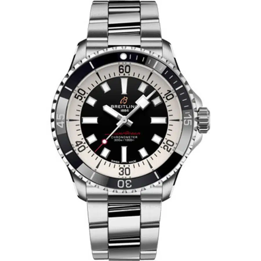 Breitling Superocean Automatic Black Dial 42mm A17375211B1A1 Stainless Steel