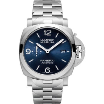 Panerai Luminor Marina 44mm PAM01316 Stainless Steel Watch Blue Dial 2024