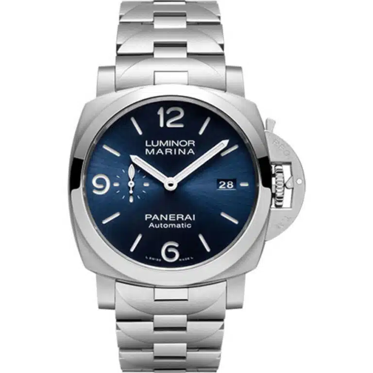 Panerai Luminor Marina 44mm PAM01316 Stainless Steel Watch Blue Dial