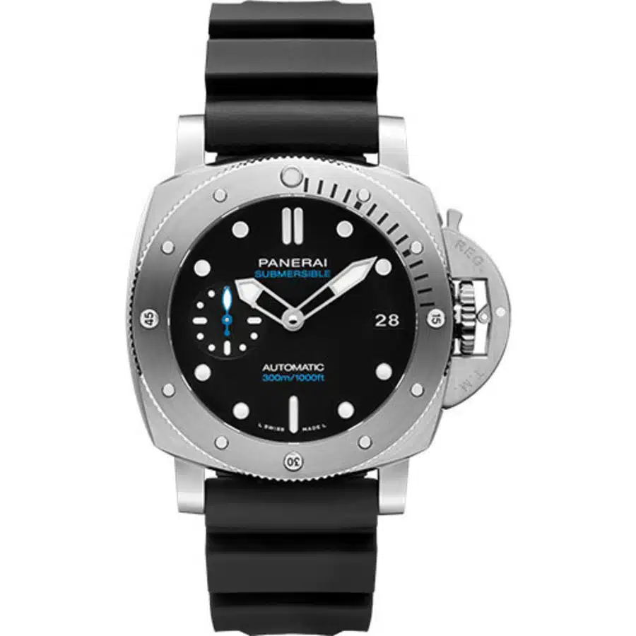 Panerai Luminor Submersible 42mm Stainless Steel With Black Rubber Watch PAM02973 2024