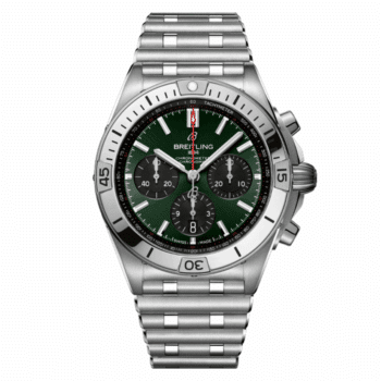 Breitling Chronomat B01 42mm AB0134101L2A1 Stainless Steel With Green Dial Watch 2024