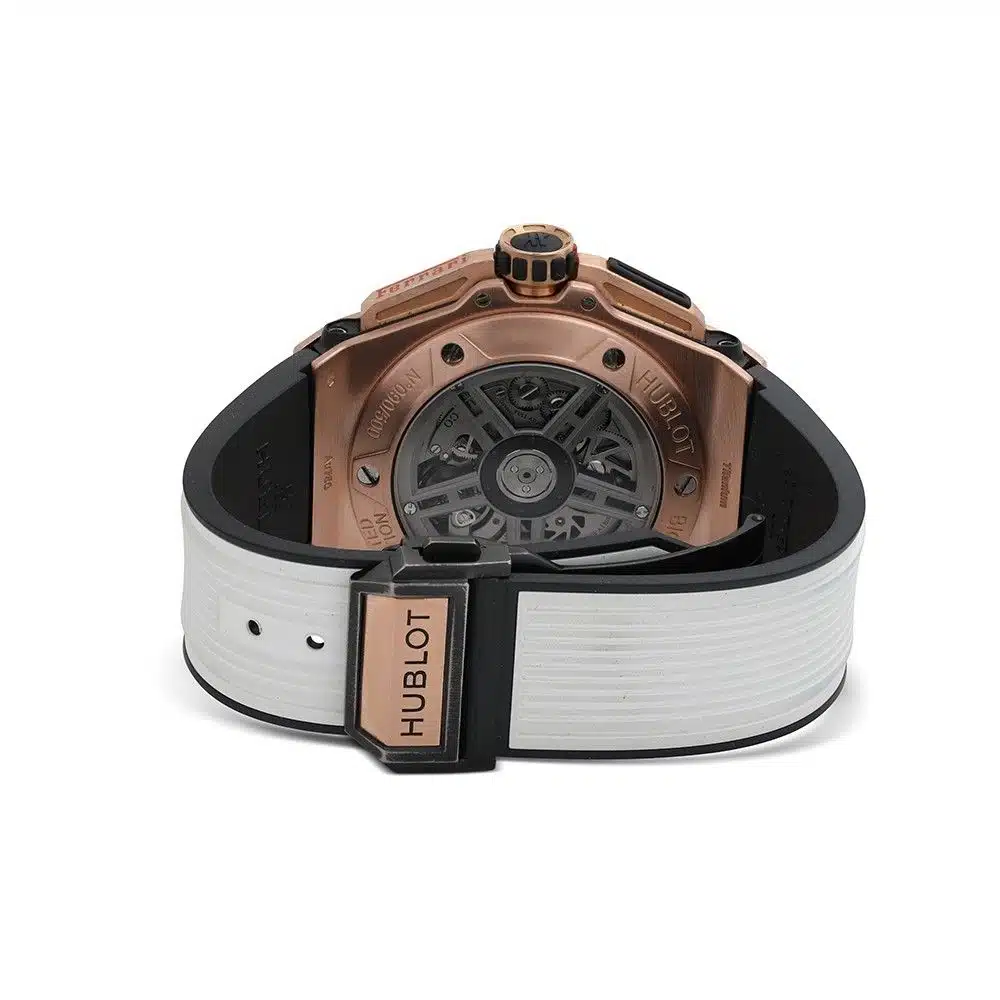 Hublot Big Bang Ferrari 401.OX.0123.VR 18kt King Gold Men's Watch White Rubber Strap – image 6