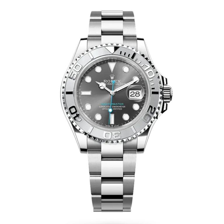 Rolex Yacht-Master 40mm Oyster 126622 Men’s Watch Stainless Steel and Platinum Slate Grey Dial 2022