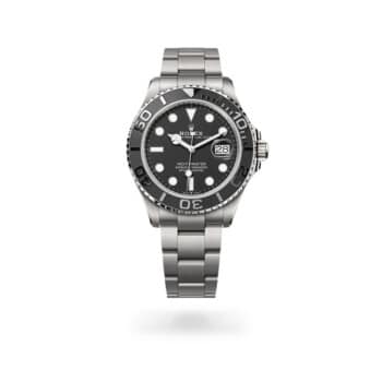 Rolex Yacht-Master 42 Titanium with Black Dial Watch 2024