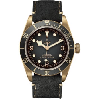 Tudor M79250BA-0001 Black Bay Bronze 43mm Men's Watch Black Leather Strap 2024