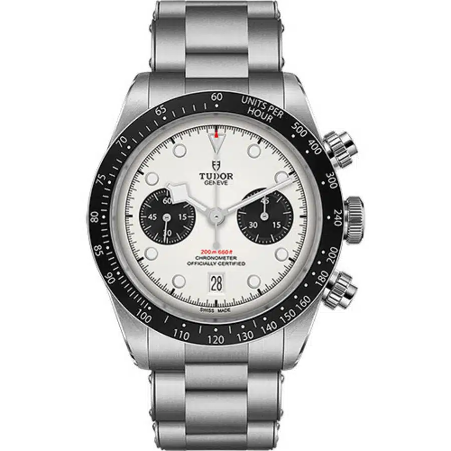 Tudor Black Bay Chrono 41mm M79360N-0002 Stainless Steel Watch Opaline Dial 2024