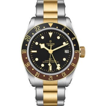 Tudor Black Bay Automatic 41mm M79833MN-0001 Stainless Steel & Yellow Gold Watch Black Dial Men's Watch 2024