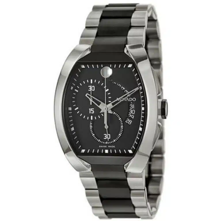 Movado Verto Black 0606699 Stainless Steel Watch