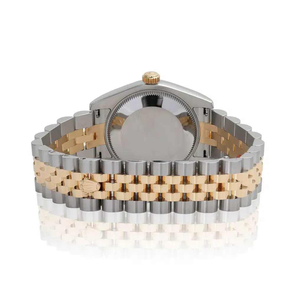 Rolex Datejust 36mm White Stick Dial 116233-0200 Stainless Steel With Yellow Gold Watch – image 6