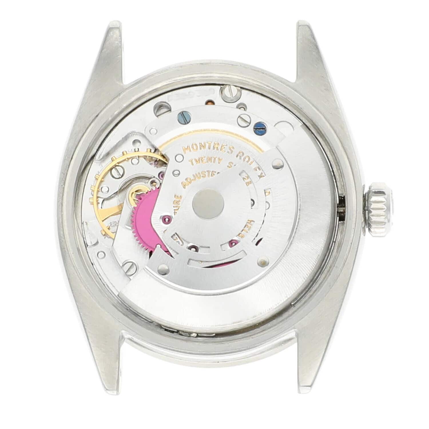 Rolex Oyster Perpetual Date Stainless Steel Watch 1501 Silver Dial Oyster Band Vintage 1962